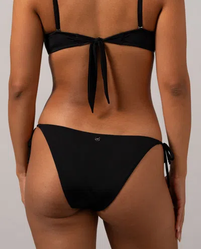 Understatement Strappy Bikini Briefs Black