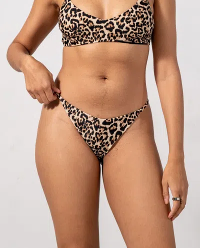 Understatement Tanga Bikini Briefs Leopard In Multi