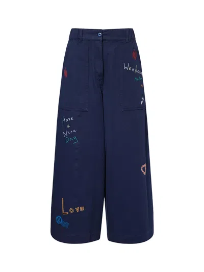 Weekend Max Mara Weekend Maxmara Lotus Trouser Ultramarine In Blue