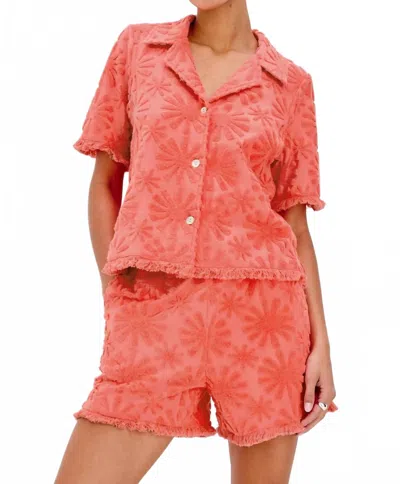 Rails Tiff Red Sunburst Top In Orange