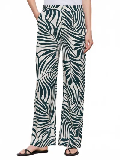 Sanctuary Soft Trouser In Green Oasis In Multi