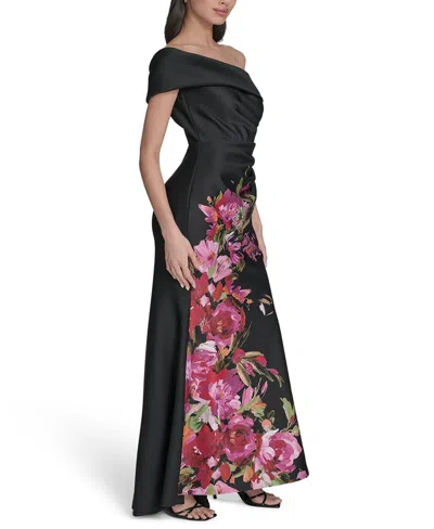 Eliza J Women's Off-the-shoulder Long Dress In Black