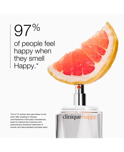 Clinique 3-pc. Perfectly Happy Perfume & Lip Gloss Gift Set In Transparent