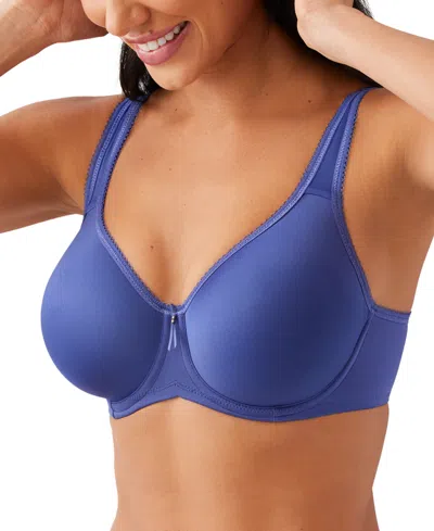 Wacoal Basic Beauty Underwire T-shirt Bra 853192 In Blue