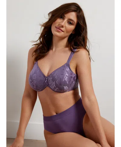 Wacoal Awareness Full-figure Seamless Bra In Purple