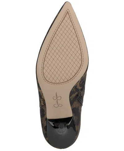 Jessica Simpson Women's Lovienn Stiletto Knee-high Dress Boots In Neutral