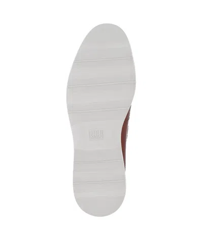 Frye Men's Connor Leather Boat Shoes In Red