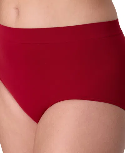Bali One Smooth U All Over Smoothing Brief Underwear 2361 In Red