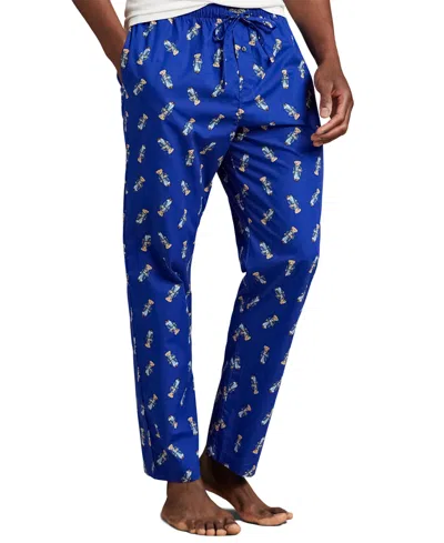 Polo Ralph Lauren Polo Bear Pajama Pants In Blue