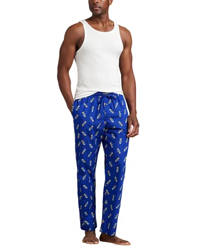 Polo Ralph Lauren Polo Bear Pajama Pants In Blue