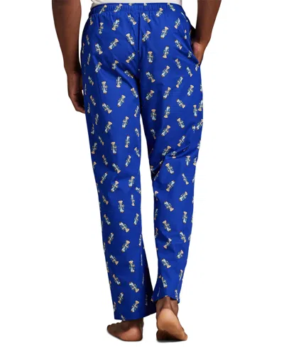 Polo Ralph Lauren Polo Bear Pajama Pants In Blue