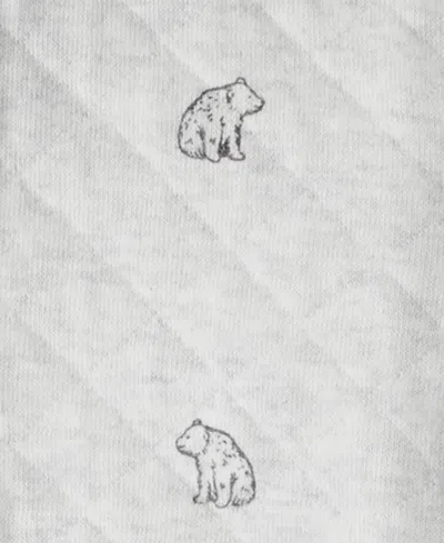 Carter's Little Planet By  Baby Boys Or Baby Girls 2-piece Cardigan And Pants Set In Neutral