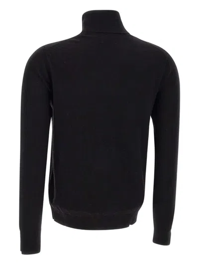 Sun 68 Turtleneck Sweater In Blue