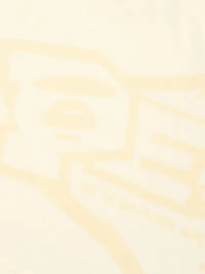 Aape By A Bathing Ape Graphic-print Long-sleeved Sweatshirt In Neutral