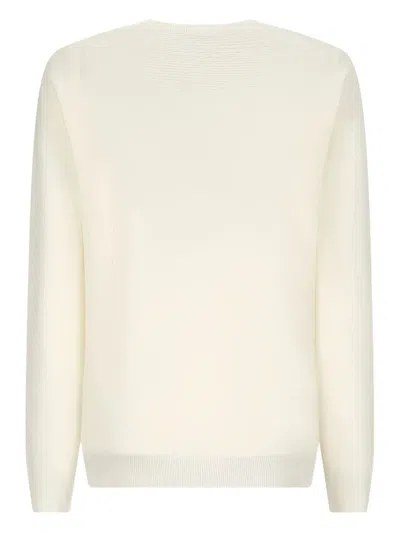 Goes Botanical Crew-neck Sweater In Neutral