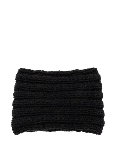 Misbhv Ribbed Hat In Black