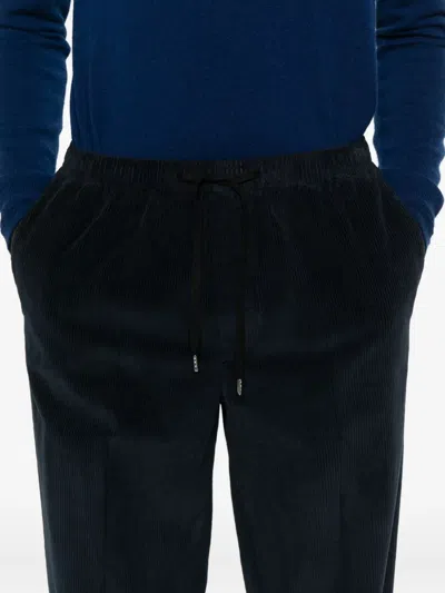 抽绳灯芯绒长裤