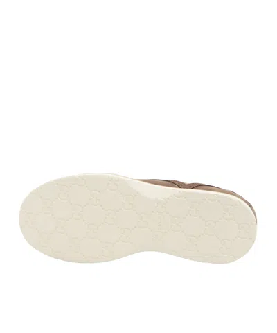 Gucci High-top Round Toe Bootie With Contrast Sole In Multi