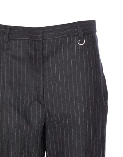 Isabel Marant Tailored Pinstripe Trousers Featuring Pockets In Black
