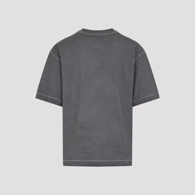 Off-white T-shirt With Logo In Gray