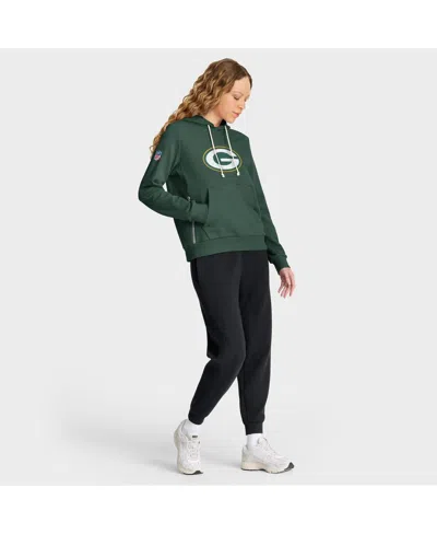 Nike Women's Green Bay Packers Sideline Standard Issueâ Initial Homeâ Dri-fit Hoodie In Green