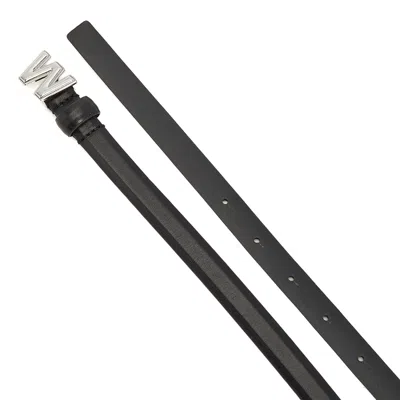 Weekend Max Mara Logo Belt In Black
