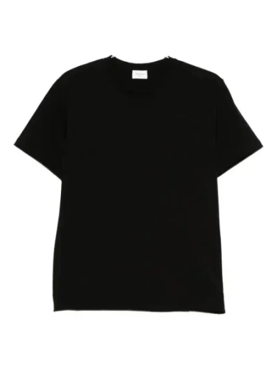 Saint Laurent Cassandre T-shirt In Black