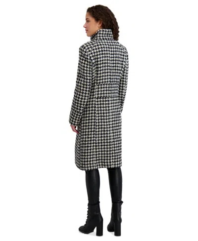 Karl Lagerfeld Women's Zip-front Boucle Coat, Created For Macy's In Multi