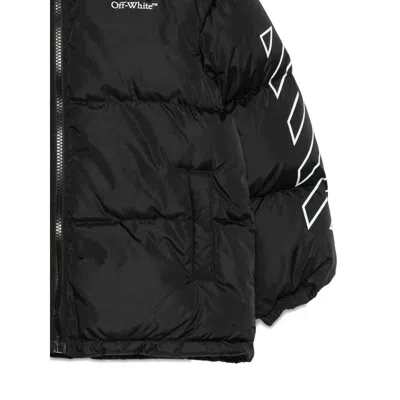 Off-white Long-sleeved Cotton Jacket In Multi