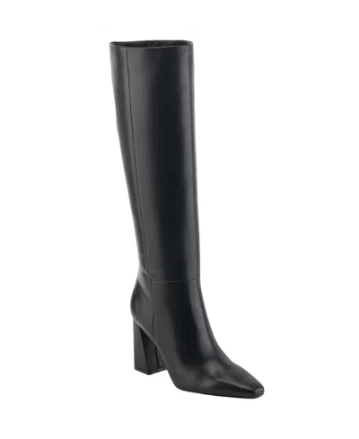 Marc Fisher Ltd Women's Yarli Leather Boot In Black