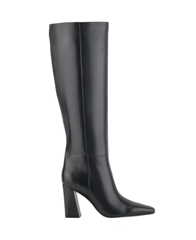 Marc Fisher Ltd Women's Yarli Leather Boot In Black