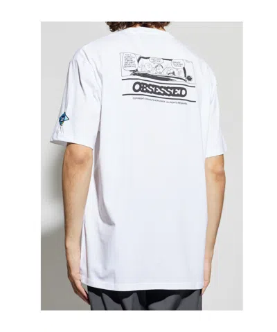 Iceberg Pattern Printed T-shirt In White