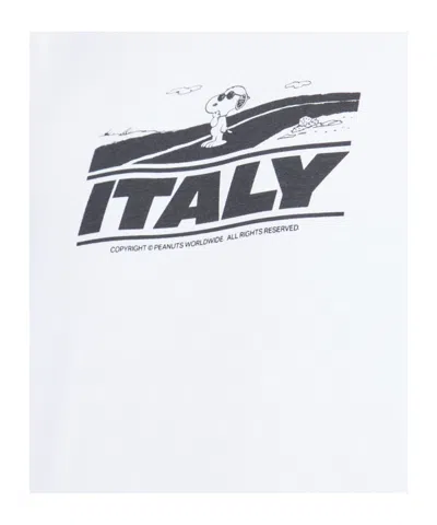 Iceberg Pattern Printed T-shirt In White