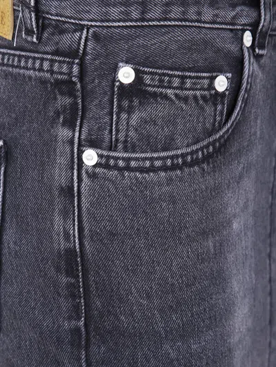 Haikure Authentic Skirt With Pockets And Slit In Blue