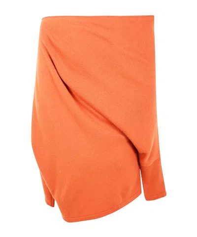 Gianluca Capannolo "maja" Top In Orange