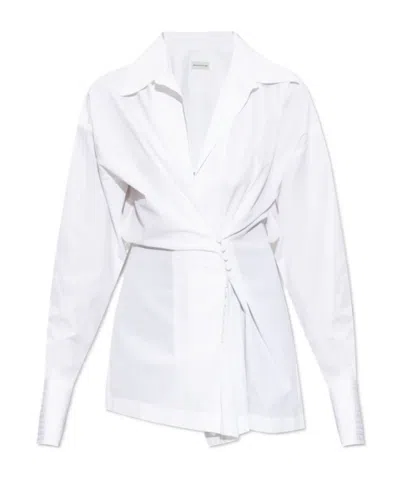 Dries Van Noten "clickys" Shirt In White