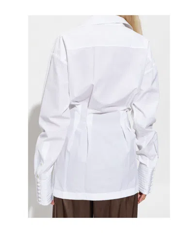 Dries Van Noten "clickys" Shirt In White