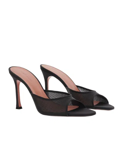 Amina Muaddi Stiletto High-heeled Sandals In Multi