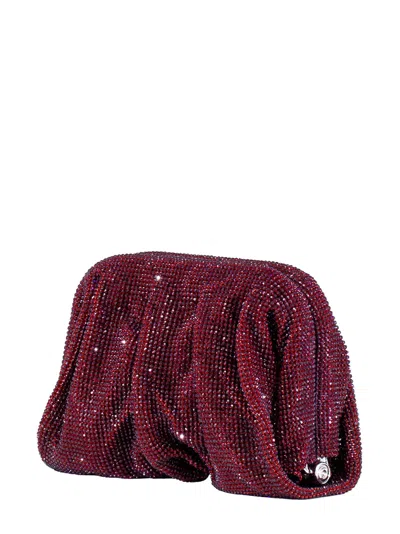 Benedetta Bruzziches Benendetta Bruzziches Venus La Petite Clutch In Burgundy