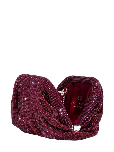 Benedetta Bruzziches Benendetta Bruzziches Venus La Petite Clutch In Burgundy