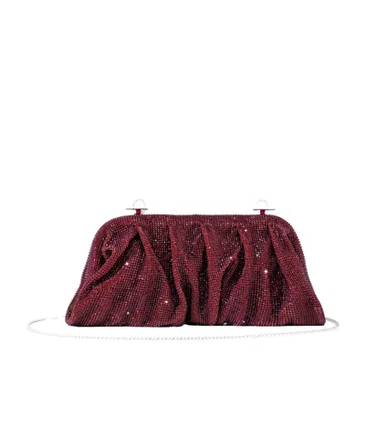 Benedetta Bruzziches Benendetta Bruzziches Venus La Grande Clutch In Burgundy