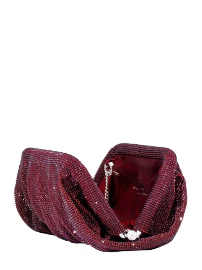 Benedetta Bruzziches Benendetta Bruzziches Venus La Grande Clutch In Burgundy