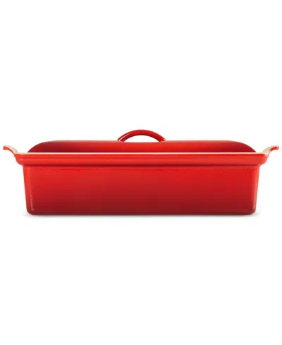 Le Creuset Enameled Cast Iron 2 Qt. Traditional Rectangular Terrine In Red