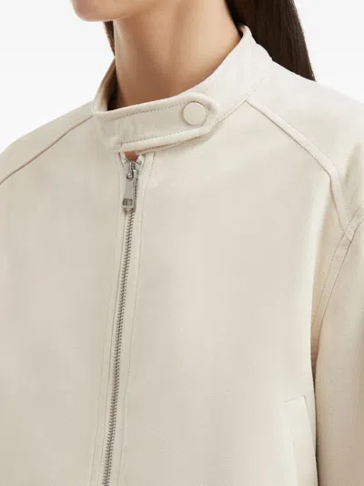 正面拉链短款夹克