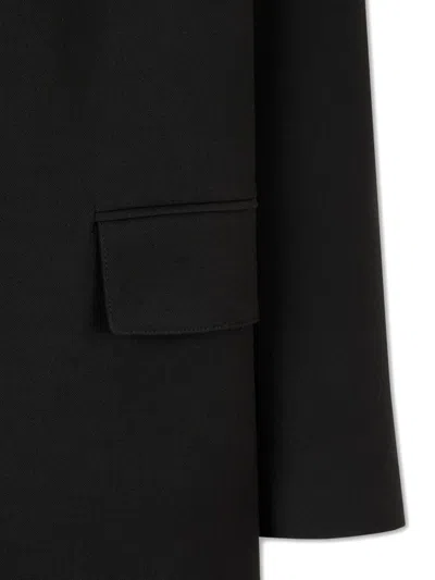 Studio Tomboy Single-breasted Oversized Jacket In Black