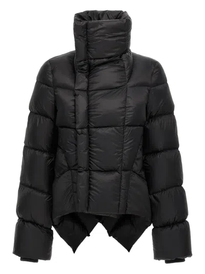 Rick Owens Woman Black Jackets In Black