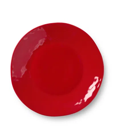 Certified International Christmas Round Platter In Multi