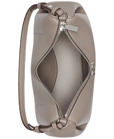 Dkny Remy Top Zip Shoulder Bag In Brown