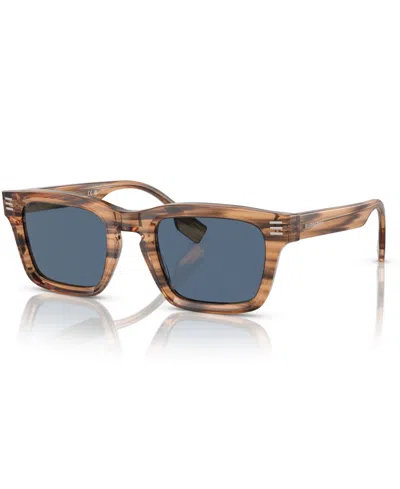 Burberry Sunglasses With Rectangular Frames In Brown