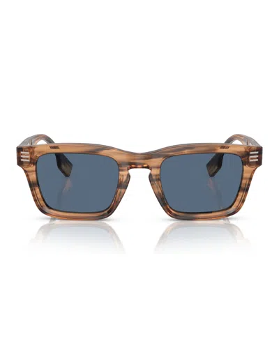 Burberry Sunglasses With Rectangular Frames In Brown
